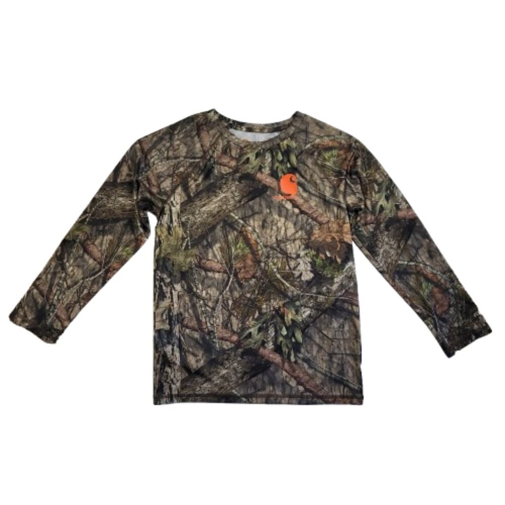 Carhartt Mossy Oak Long Sleeve T-Shirt Size S